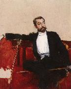 Giovanni Boldini Portrait of John Singer Sargent painting